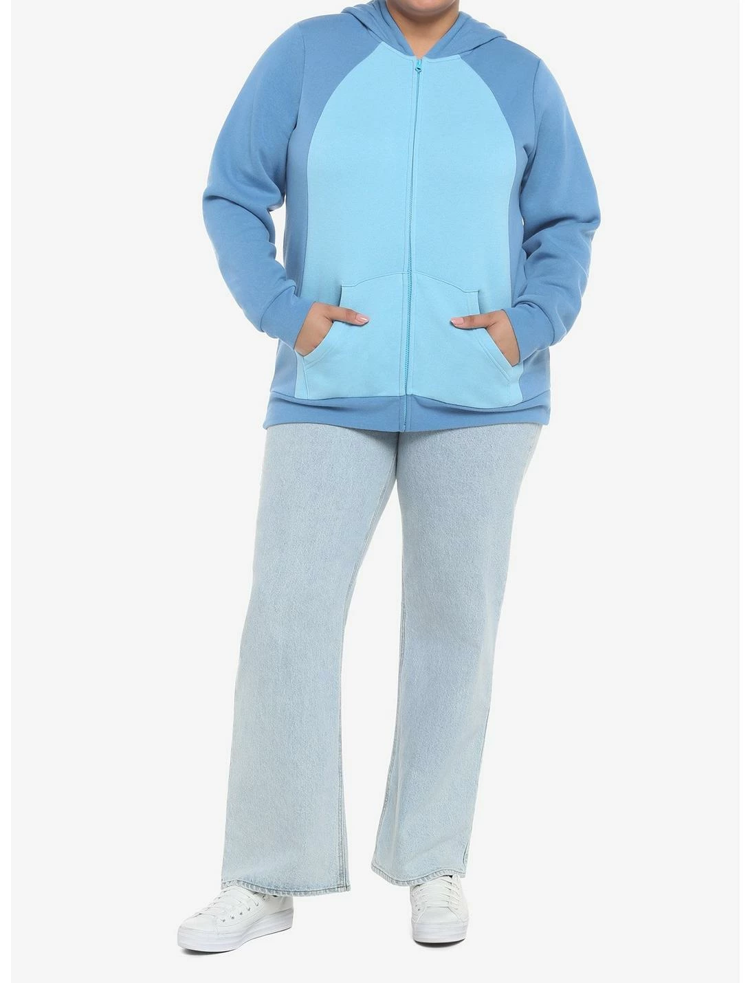 HUNIVERS Disney Lilo & Stich Ears Hoodie Plus Size - Image 2