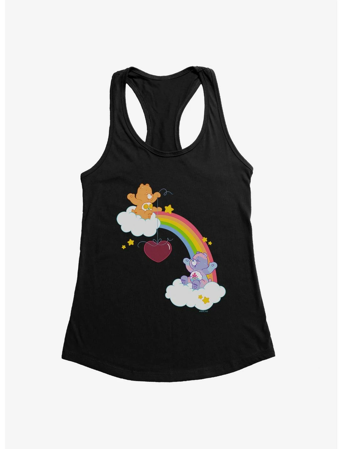 Null Care Bears Share The Love Womens Tank Top