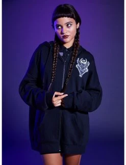 HUNIVERS Wednesday Darkness Friend Oversized Hoodie