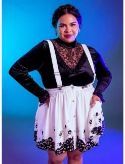 HUNIVERS Her Universe Studio Ghibli Spirited Away Soot Sprites Star Candy Suspender Skirt Plus Size