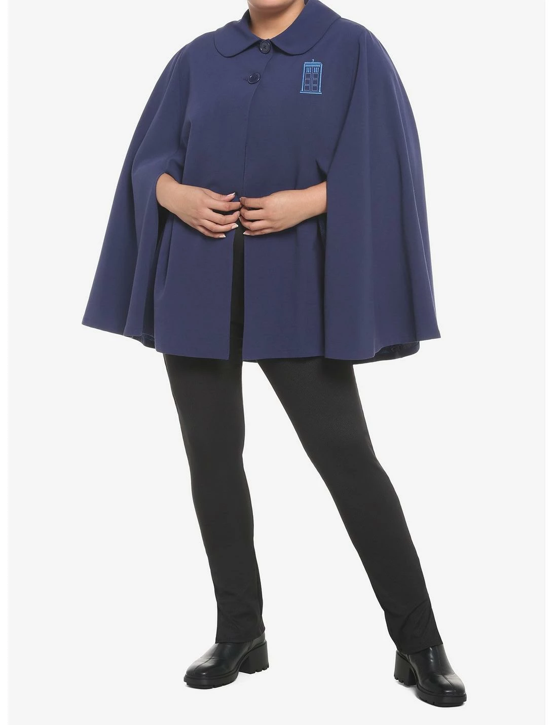 HUNIVERS Her Universe Doctor Who TARDIS Cape Plus Size - Image 2