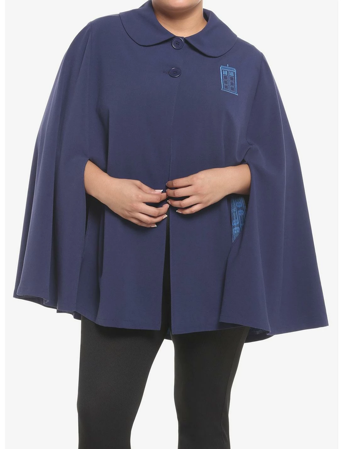 HUNIVERS Her Universe Doctor Who TARDIS Cape Plus Size