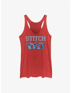 Null Disney Lilo And Stitch Happy Stitch Womens Tank Top