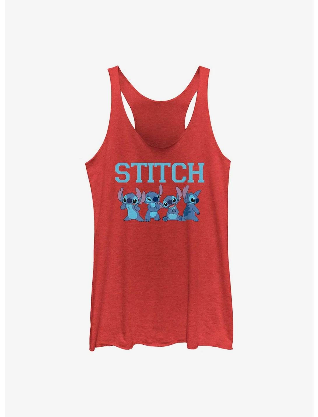Null Disney Lilo And Stitch Happy Stitch Womens Tank Top