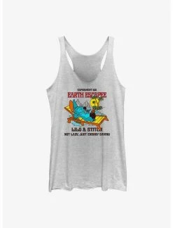 Null Disney Lilo And Stitch Lazy Stitch Back Womens Tank Top
