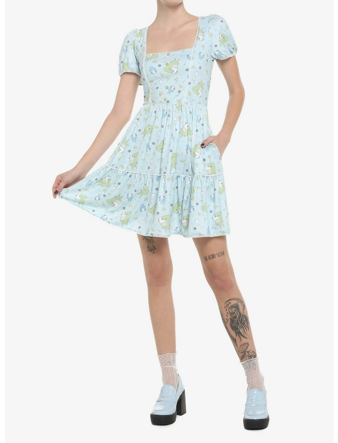 HUNIVERS Studio Ghibli My Neighbor Totoro Pastel Dress - Image 2