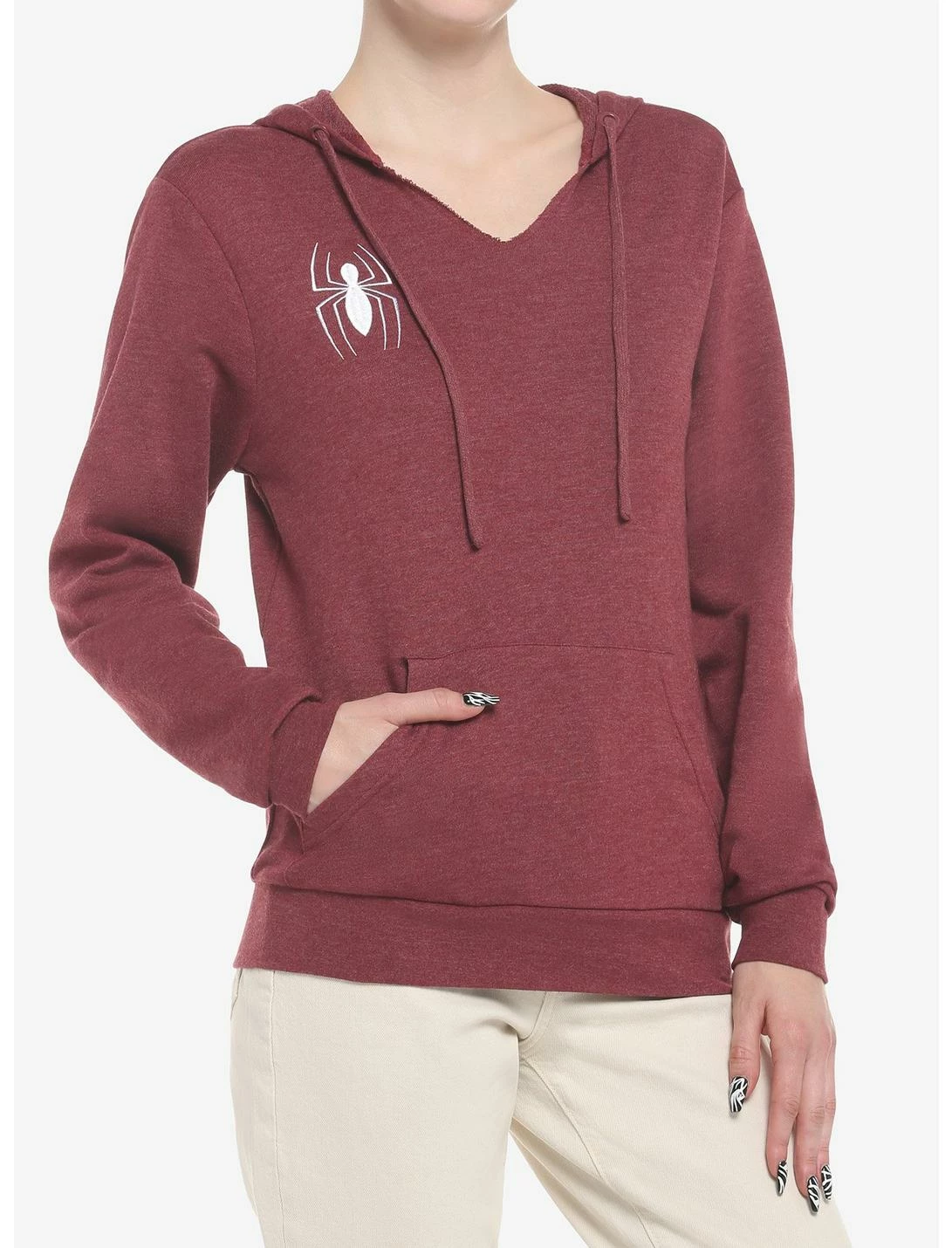 HUNIVERS Her Universe Marvel Spider-Man Logo Hoodie