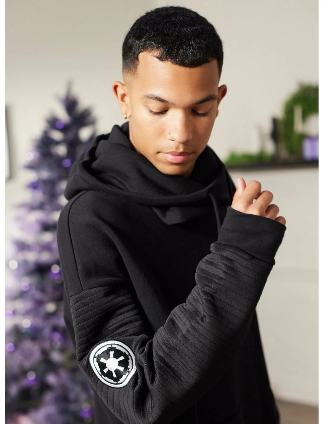 OURUNVRS Our Universe Star Wars Darth Vader Cowl Hoodie - Image 4