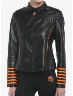 HUNIVERS Her Universe Star Wars Fennec Shand Faux Leather Jacket