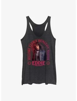Null Stranger Things Dungeon Master Eddie Munson Womens Tank Top