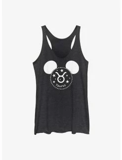 Null Disney Mickey Mouse Taurus Ears Womens Tank Top