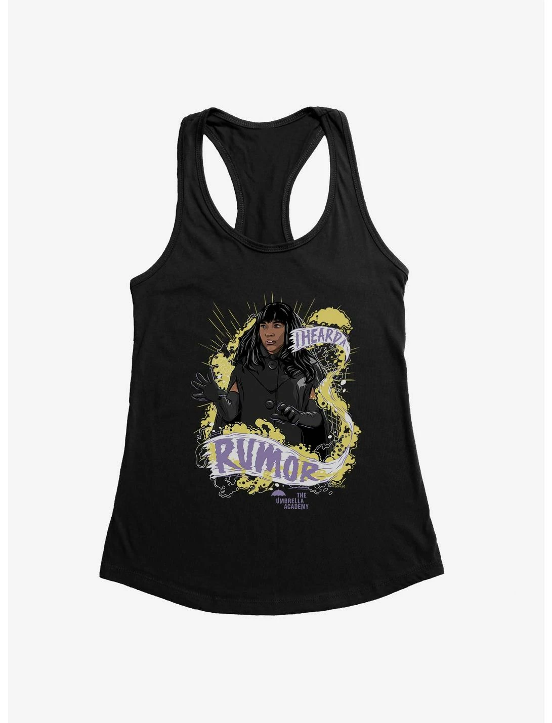 Null The Umbrella Academy Allison Number Three Womens Tank Top