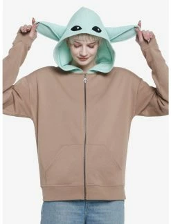 HUNIVERS Her Universe Star Wars The Mandalorian Grogu Hoodie