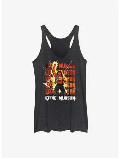 Null Stranger Things Eddie Munson Stack Womens Tank Top