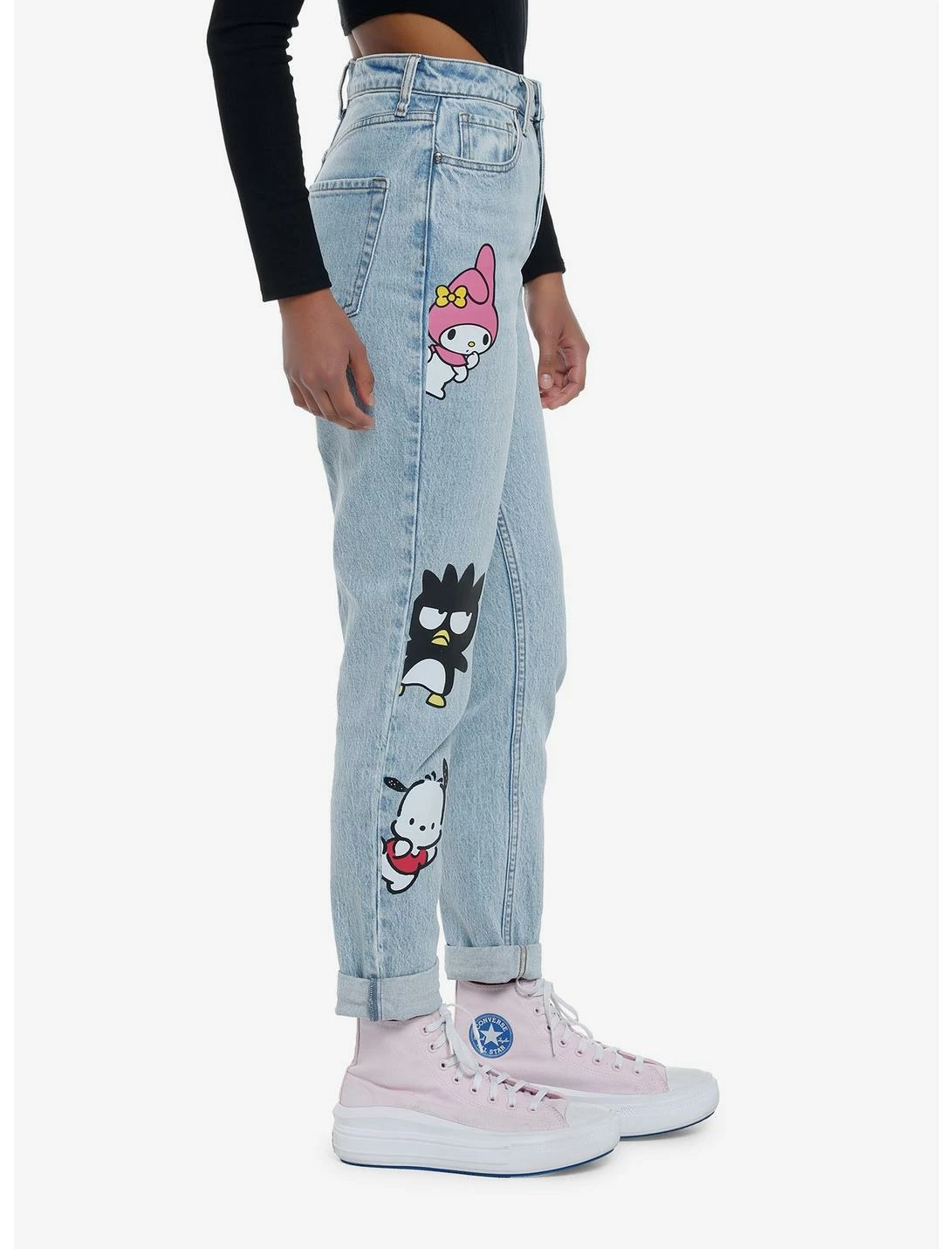 HUNIVERS Hello Kitty And Friends Mom Jeans - Image 4