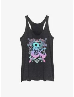 Null Dungeons & Dragons Pastel Ampersand Womens Tank Top