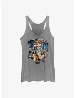 Null Stranger Things Eddie Collage Womens Tank Top