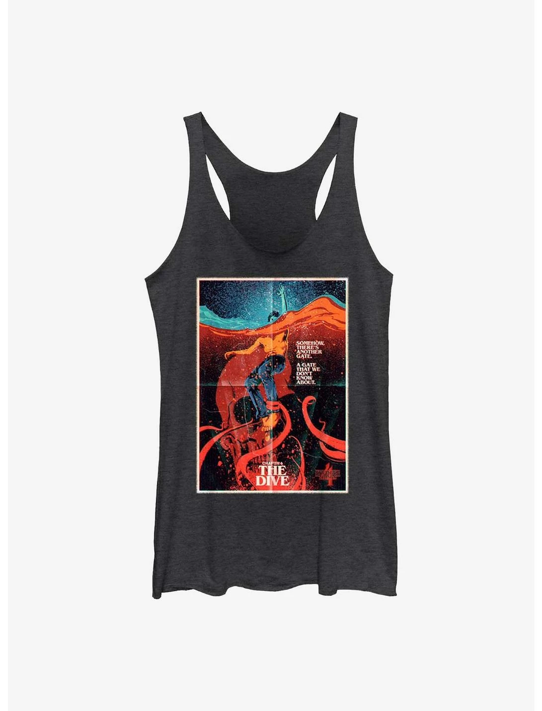 Null Stranger Things X Butcher Billy The Dive Womens Tank Top