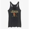 Null Disney Pirates Of The Caribbean Skull Cross Womens Tank Top