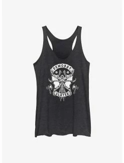 Null Stranger Things Demobat Slayer Womens Tank Top