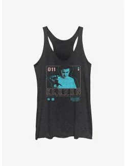 Null Stranger Things Eleven Infographic Womens Tank Top