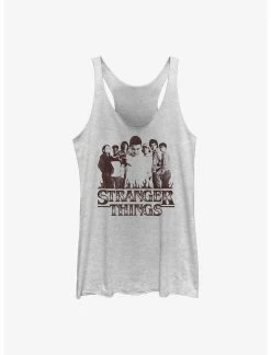 Null Stranger Things Group Focus Womens Tank Top