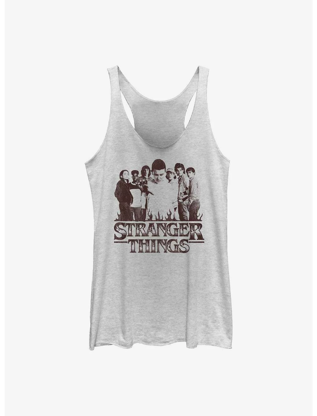 Null Stranger Things Group Focus Womens Tank Top