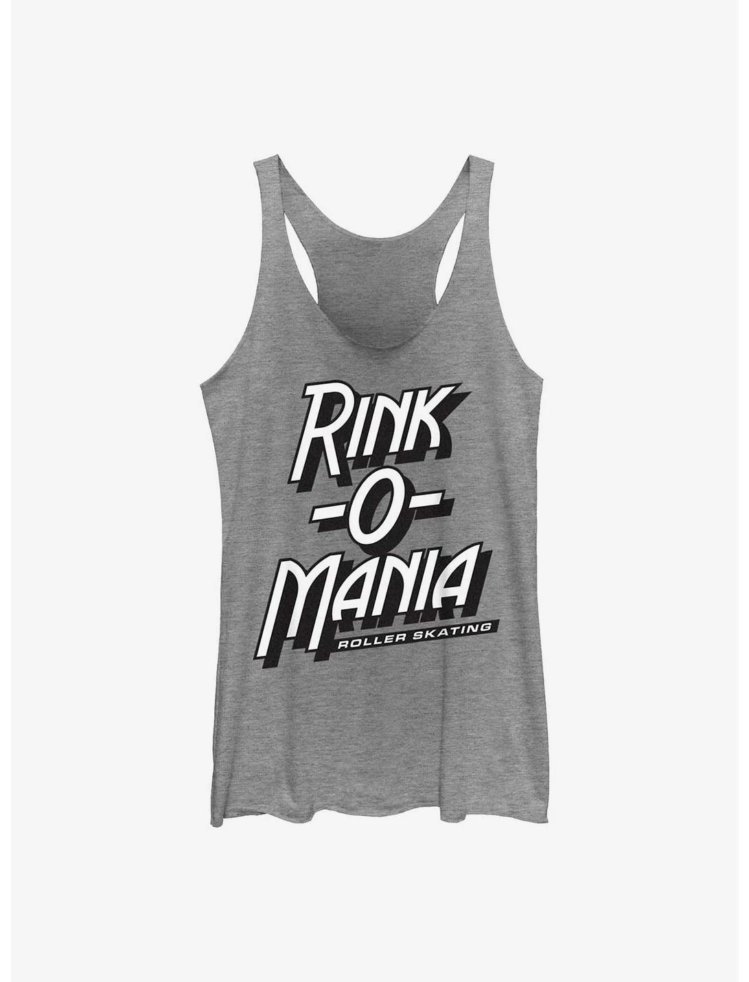 Null Stranger Things Rink O Mania Logo Womens Tank Top