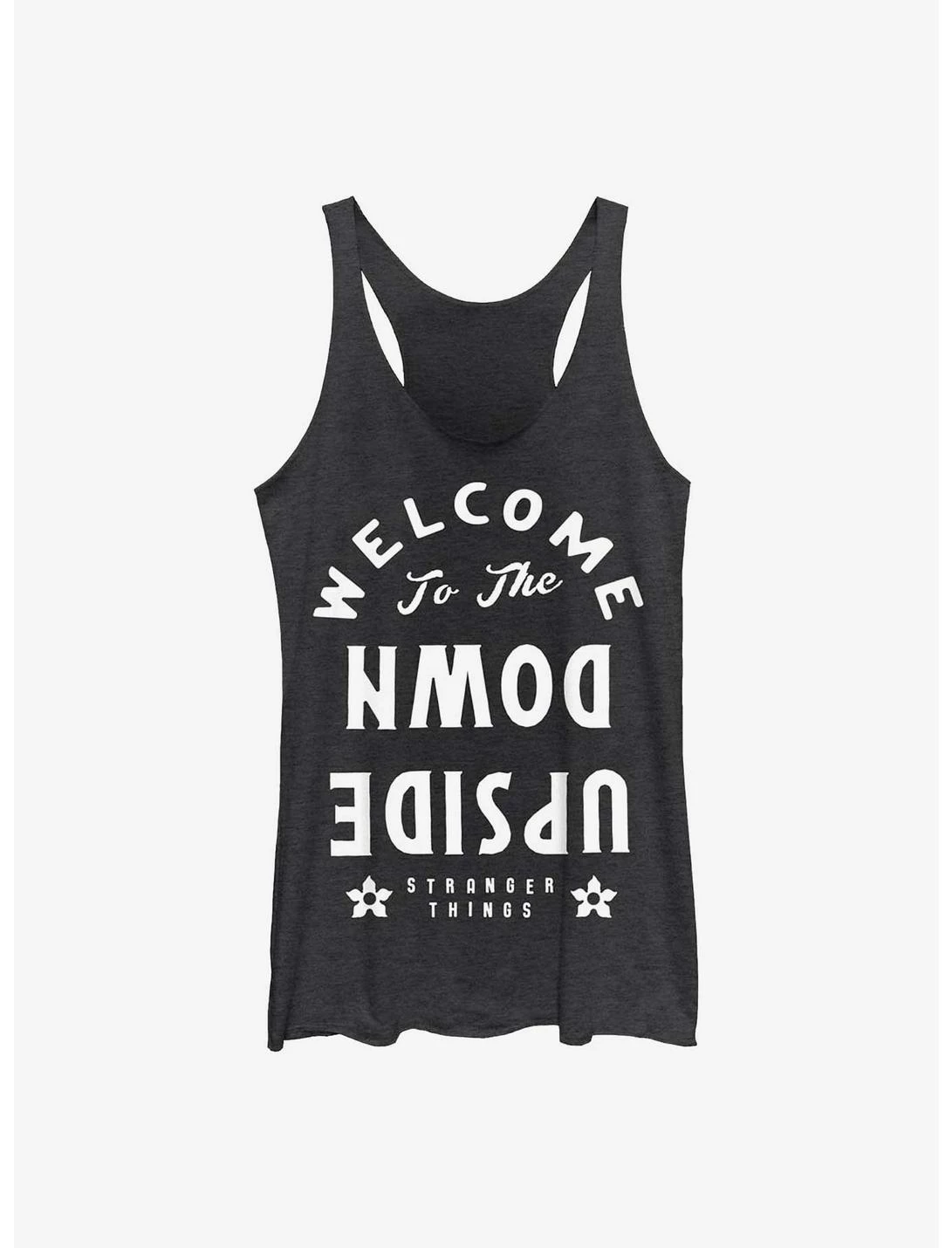 Null Stranger Things Welcome To The Upside Down Womens Tank Top