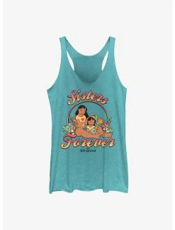 Null Disney Lilo & Stitch Sisters Forever Womens Tank Top