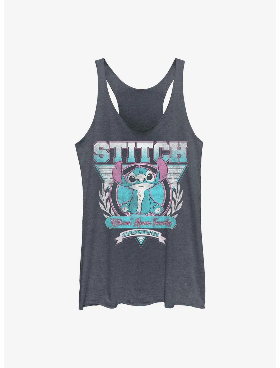 Null Disney Lilo & Stitch Retro Ohana Experiment 626 Womens Tank Top
