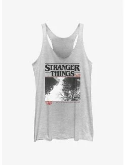 Null Stranger Things Upside Down Photo Womens Tank Top