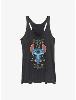Null Disney Lilo & Stitch Trick Or Trick Womens Tank Top