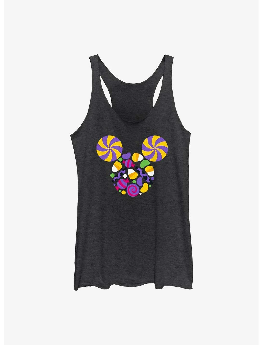 Null Disney Mickey Mouse Candy Fill Womens Tank Top