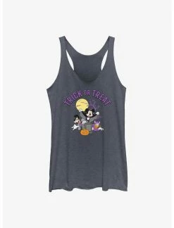 Null Disney Mickey Mouse & Friends Trick Or Treat Womens Tank Top