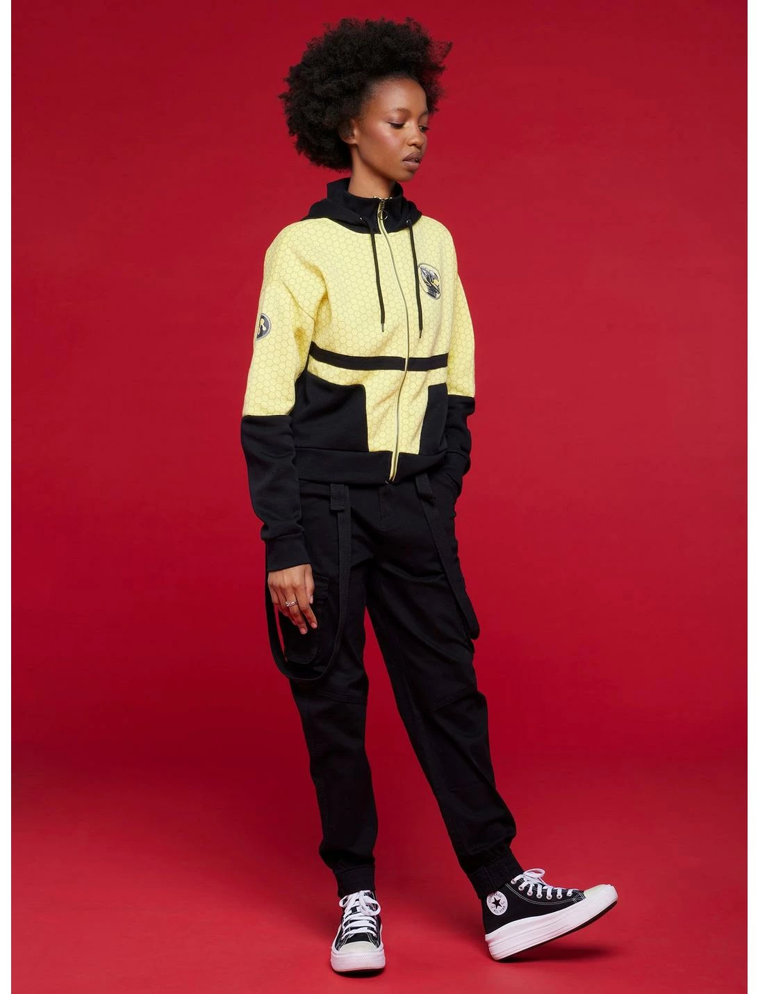 HUNIVERS Her Universe Marvel Ant-Man And The Wasp: Quantumania Wasp Hoodie - Image 2