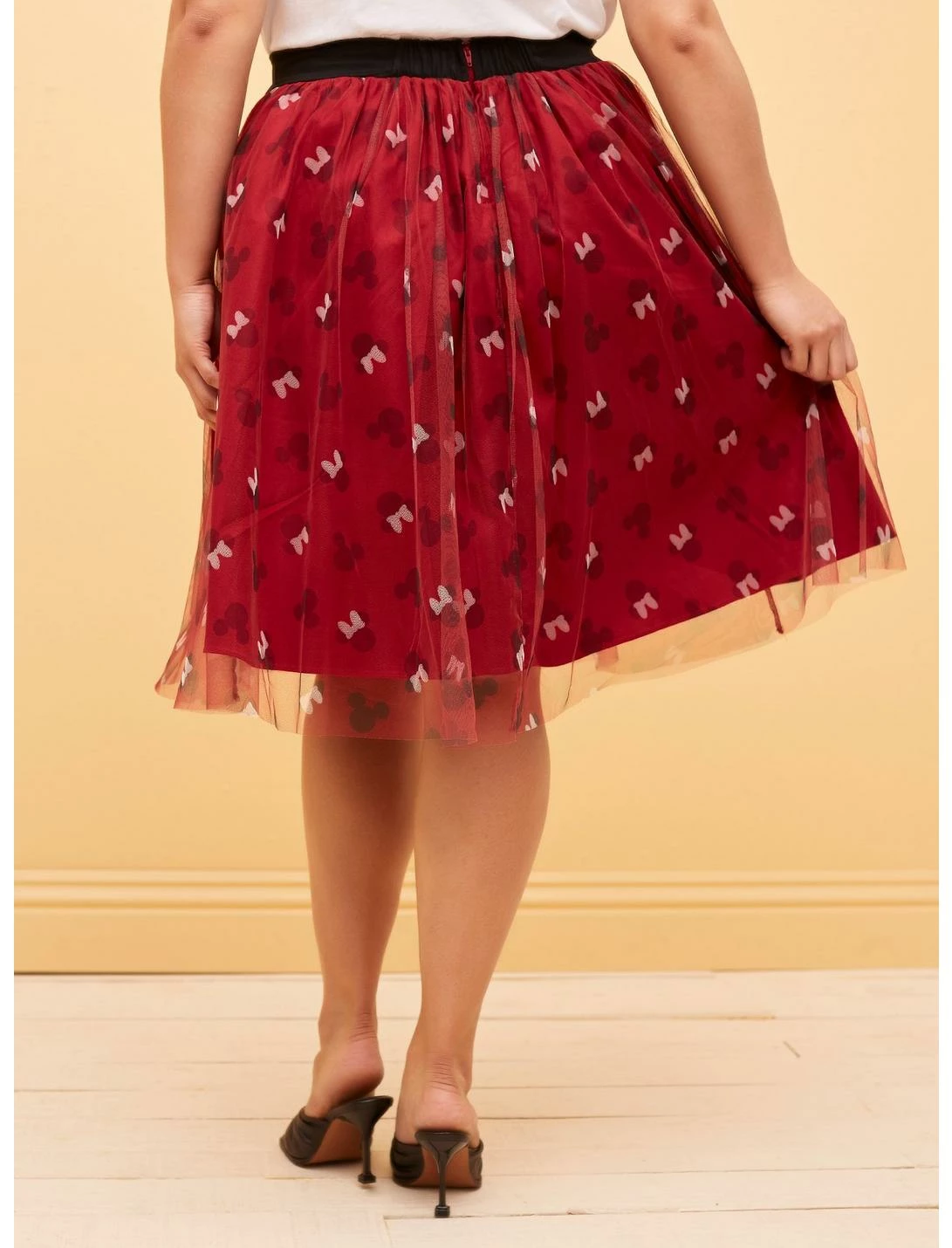 HUNIVERS Her Universe Disney Mickey Mouse & Minnie Mouse Tulle Skirt Plus Size - Image 3