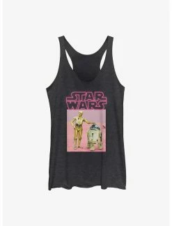 Null Star Wars C-3PO & R2-D2 Womens Tank Top