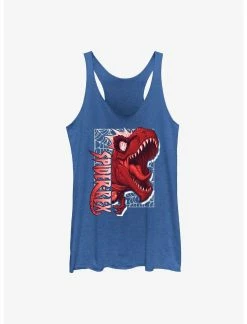 Null Marvel Spider-Rex Roar Womens Tank Top