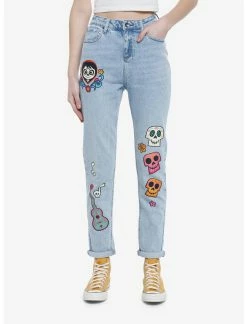 HUNIVERS Disney Pixar Coco Mom Jeans
