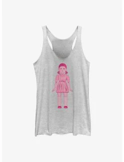 Null Squid Game Creepy Doll Womens Tank Top