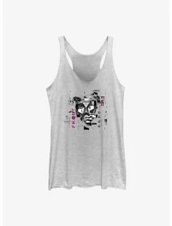 Null Squid Game Distorted Front Man Womens Tank Top