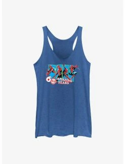 Null Marvel Spider-Man 60 Amazing Years Womens Tank Top