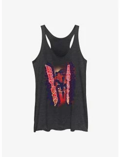 Null Marvel Spider-Man Beyond Amazing Wall Climb Womens Tank Top