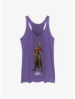 Null Marvel Black Panther: Wakanda Forever Okoye Simple Womens Tank Top