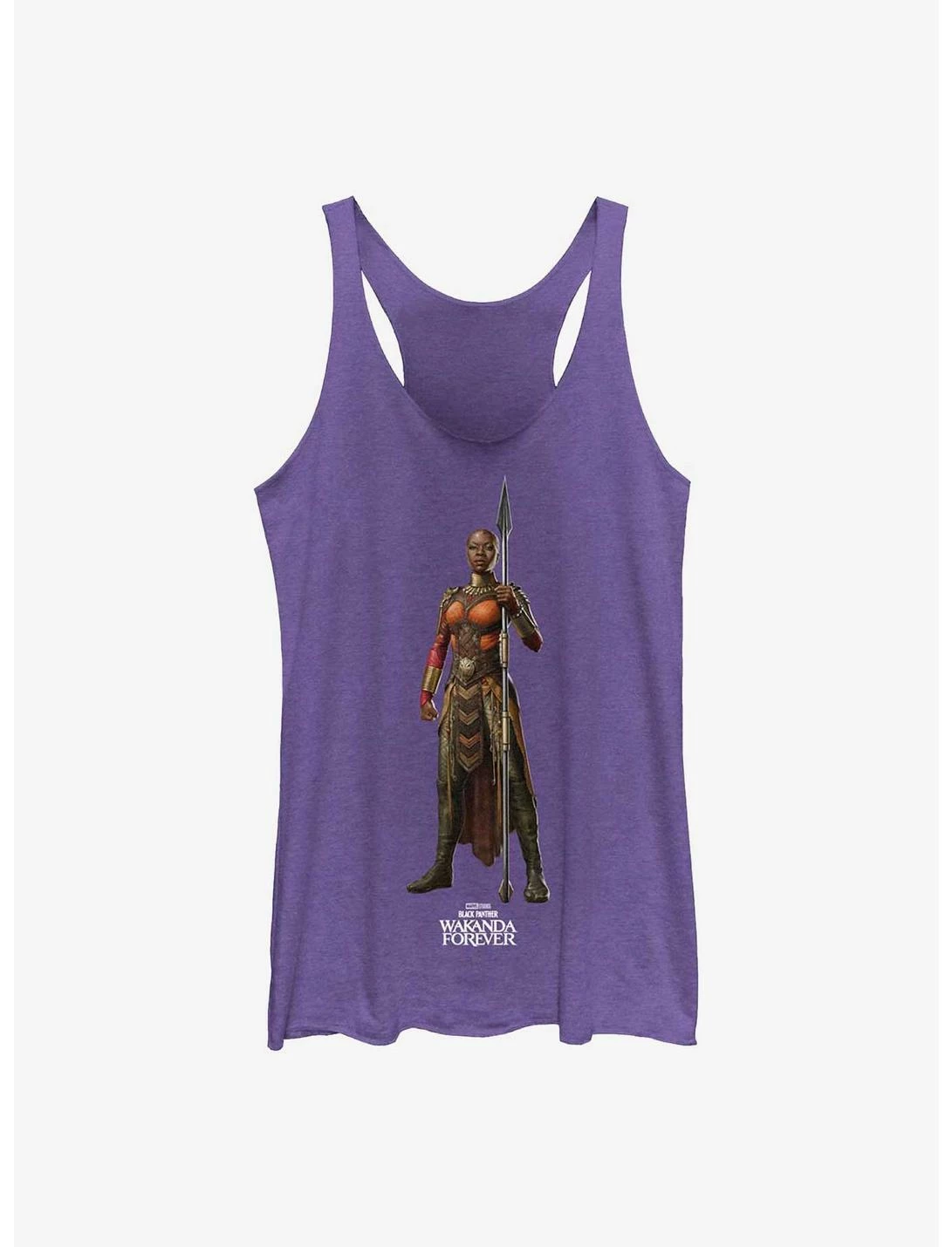 Null Marvel Black Panther: Wakanda Forever Okoye Simple Womens Tank Top