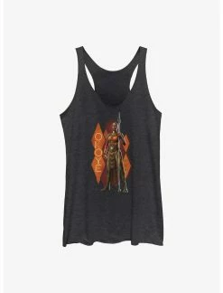 Null Marvel Black Panther: Wakanda Forever Okoye Pattern Womens Tank Top