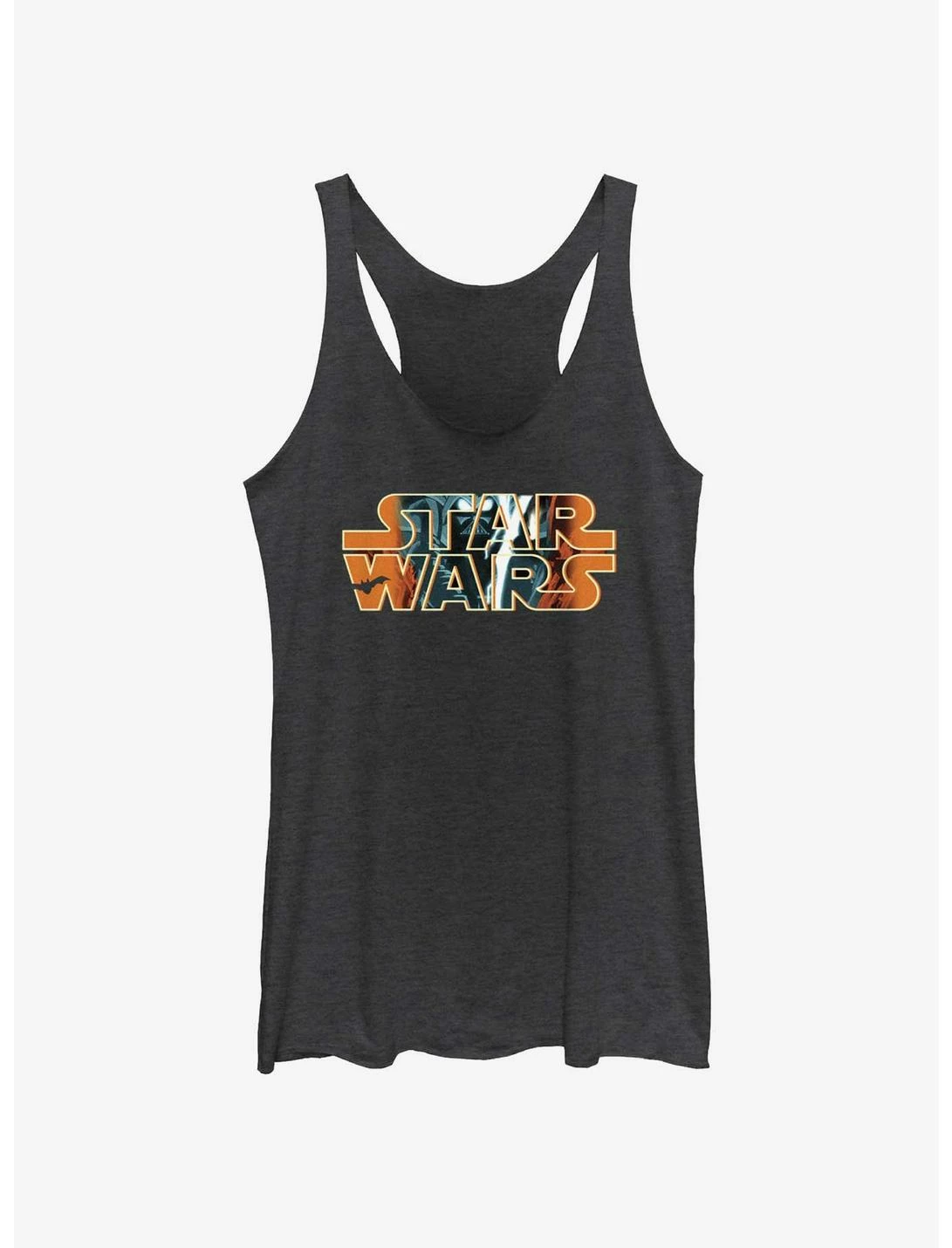 Null Star Wars Halloween Composition Logo Womens Tank Top
