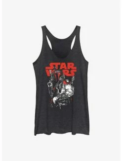 Null Star Wars Boba Fett Blaster Ready Womens Tank Top