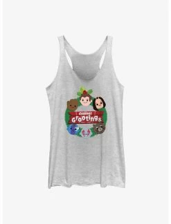 Null Marvel Guardians Of The Galaxy Holiday Special Seasons Grootings Womens Tank Top